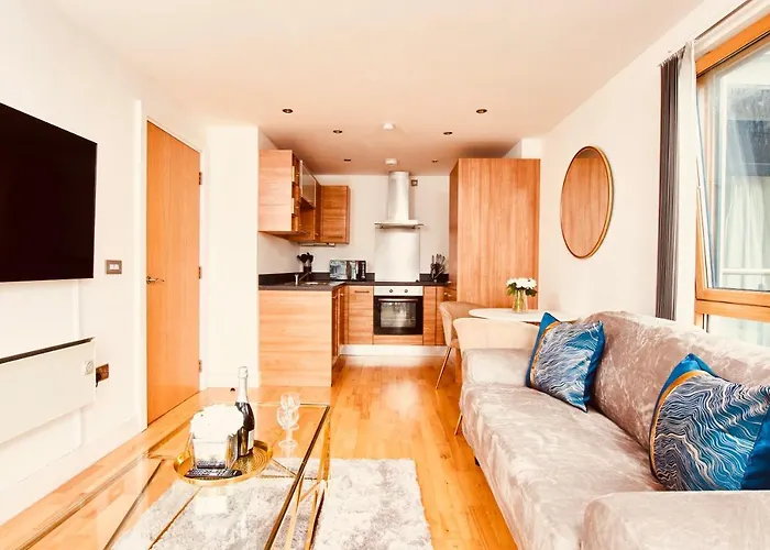 Appartamento Deluxe Centre Free Parking River View Balcony Leeds (West Yorkshire)